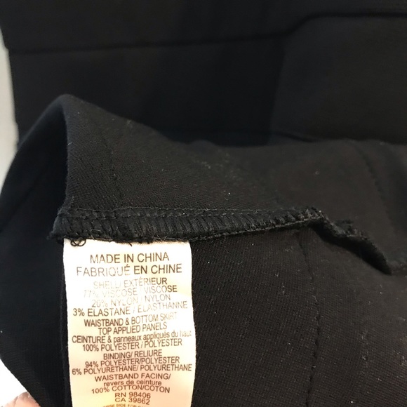 SOLD|||THEORY Black Striped Fit And Flare Dress 0 - Picture 6 of 8